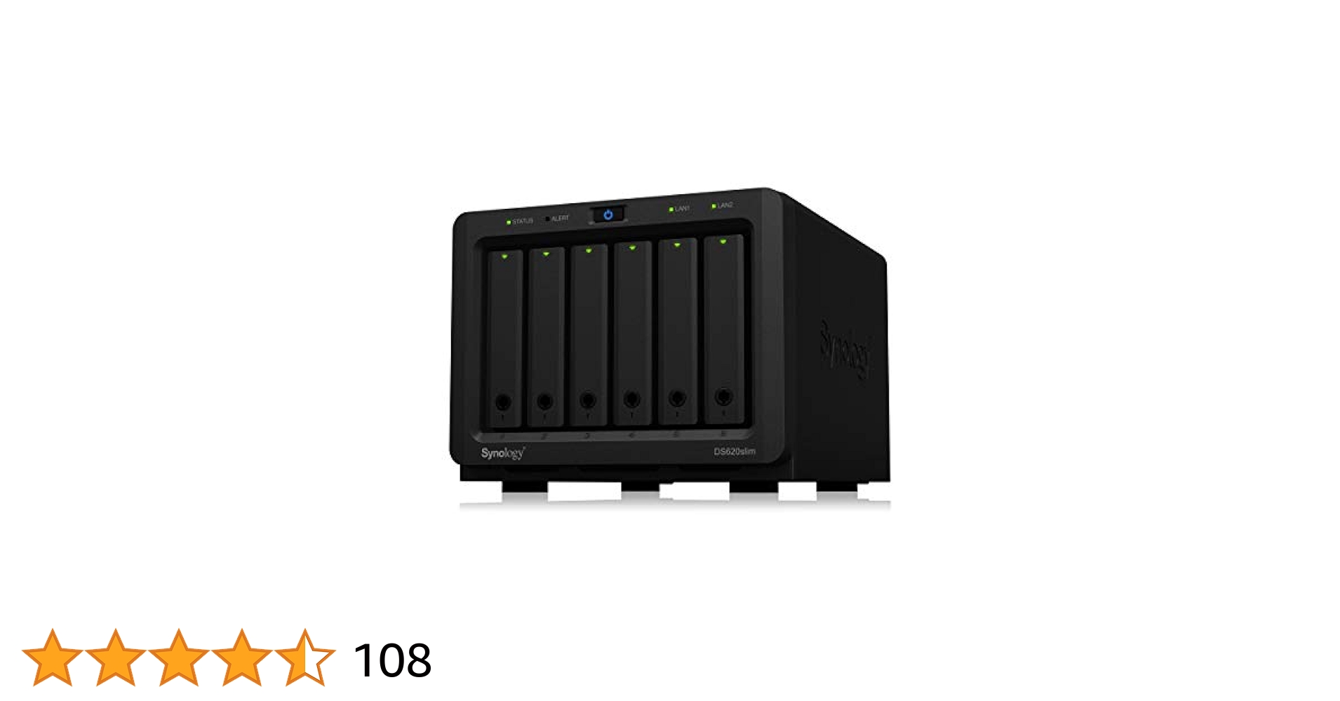 Amazon.co.jp: Synology NASキット 6ベイ DS620slim デュアル