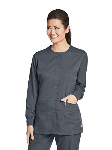 Grey's Anatomy 4450 Warm-Up Jacket Granite M