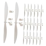 angle d une pale d helice d avion Ajustement de précision : en tant qu'hélice précise pour les remplacements de modèles, chaque assure un alignement d'ajustement et une efficacité pour les jouets à hélices, les hélices de planeurs volants, les hélices d'avion à bande élastique