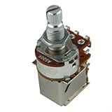 Gitarren-Push-Pull-Potentiometer, 18 mm langer geteilter Schaft, 250 K, 500 K, Audio, linearer Kegel für E-Gitarre, Bass, Tonabnehmer, Verkabelung, Spule, Tap Phase Se(A500K)