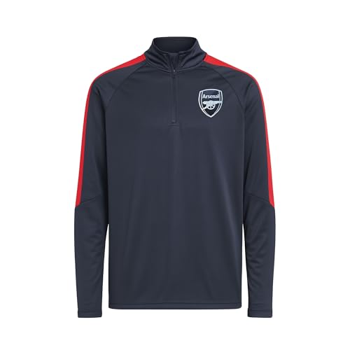Arsenal F.C. Maillot d'entraînement à manches longues pour homme avec écusson officiel Arsenal, multicolore, XXL