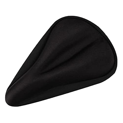 Milisten Breathable Silicone Bike Seat Cushion Cover with Non-skid Design Easy to Install Cycling Saddle Pad Suitable for Professional and Amateur