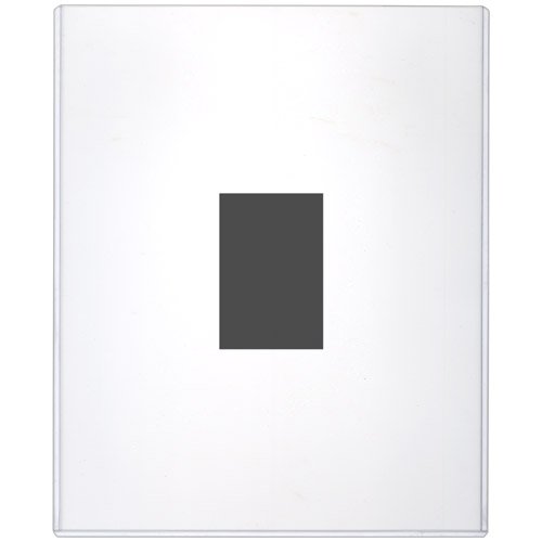 StoreSMART - Magnetic-Back Rigid Protectors 5-Pack - 8" x 10" - Clear Plastic