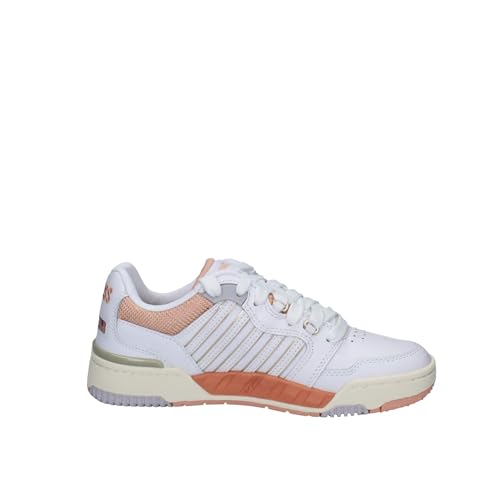 K-Swiss Women's SI-18 Rival Sneaker, White/Almost Apricot/Whisper White, 7 M4