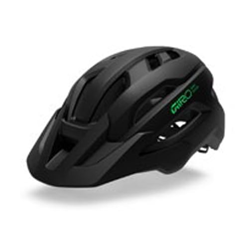 Casco de ciclismo Giro Fixture II negro y verde, equipo de protección para jóvenes unisex 2