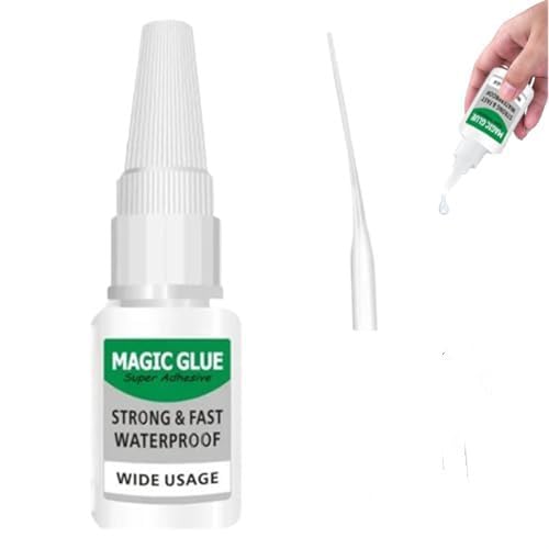 Magic GLUE Super Adhesive Strong & Fast Waterproof Wide Usage,Magic GlUe,All Purpose Super GLuE,Multifunctional Leak Sealing Welding G-lue,for Metal,Plastic,Wood,Ceramics (1 pcs)