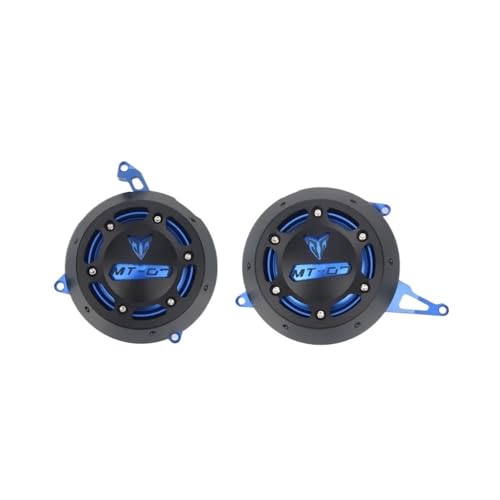 Évitez la casse du stator avec ce couvercle carter moteur en aluminium pour MT07 FZ07