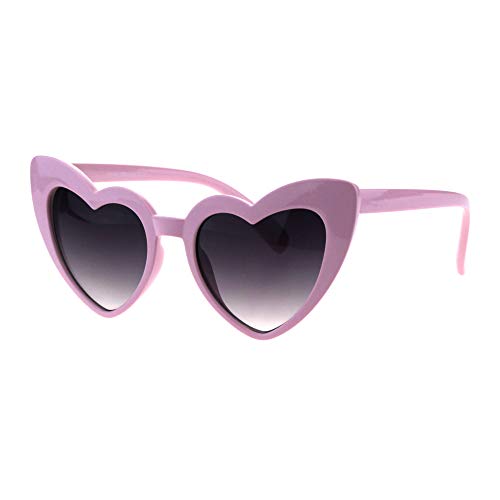 PASTL Girl's Heart Shape Cateye Sunglasses Kids Designer Style Sunnies UV 4002