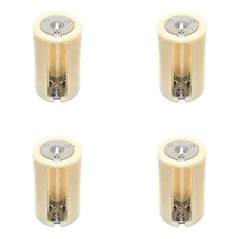 DSLRKIT 3AA(LR6) to D Size Parallel Battery Convertor Adapter Holder (pack of 4) Cover