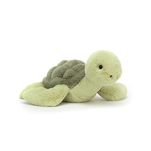 Image of Jellycat Tully Turtle Stuffed Animal, 11 inches - Reptile Plush Toy - Classic Children's Gift