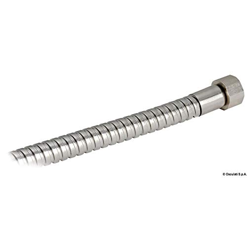 OSCULATI Box Doccia New Edge Cromato Tubo Inox 4 m