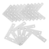 DIYEAH 15 Stück Teiliges Förmiges Metallwinkel Schwerlast Möbelverbinder Eckwinkel für Holz...