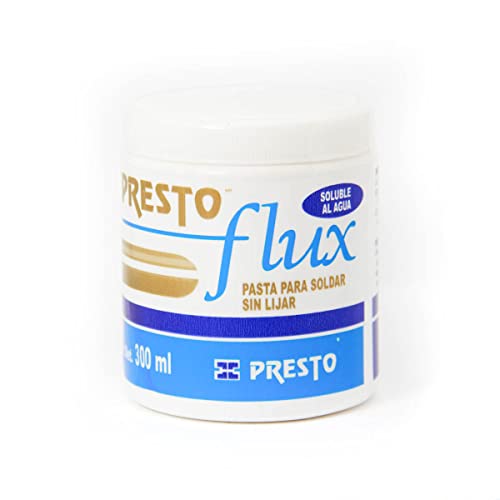 Mejores precios y opiniones de Pasta para soldar siler los 10 mejores. 25 PASTA PARA SOLDAR PLOMERIA SOLUBLE AL AGUA - PRESTO FLUX (300 ml)