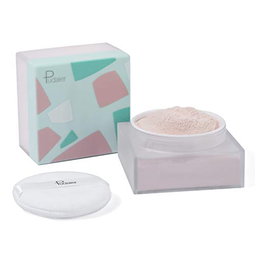 Loose Face Powder Long Lasting and Waterproof Oil Control Moisturizing Setting Powder Makeup 1.76 Oz