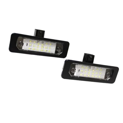 Iluminación matrícula compatible con Lincoln MKS conjunto luz de placa trasera OEM 2