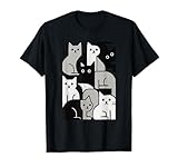 Abstract Geometric Cat Lover Apparel