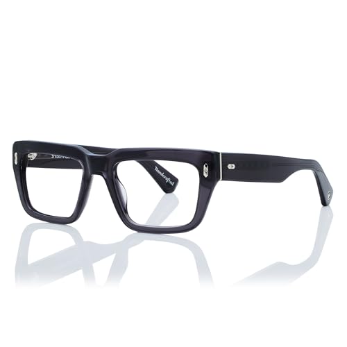 Image of Shisen Fox Habiki 2.0 Acetate Spectacles Frames for Men & Women with Demo Lenses | Classic Oval Full Rim Eyeglass Frame | Durable & Stylish Eye Frames for Men & Women