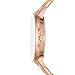 Armani Exchange A|X Women's Three-Hand Rose Gold-Tone Stainless Steel Watch and Necklace Gift Set (Model: AX7145SET)