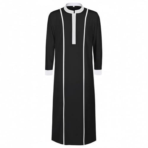 Robe de prêtre confortable et facile à enfiler pour déguisement - 2