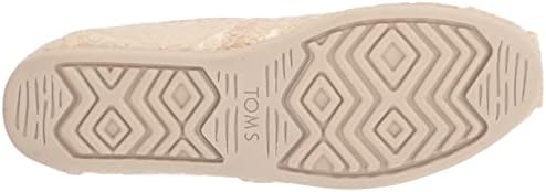 TOMS Women's Alpargata CloudBound Loafer Flat, Natural Posy Lace, 9 | Image 3