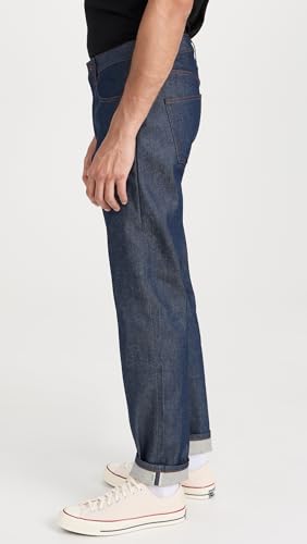 Naked & Famous Denim Men's Easy Guy Natural Indigo Selvedge Jeans4