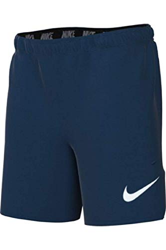 Nike Boy's Flex Woven Short 2.0  NO Pockets (Navy, Small)
