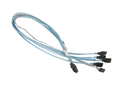 Supermicro Ipass To 4-Sata Cable With 70Cm Sideband Pbf (Cbl-0237L) #TOP14