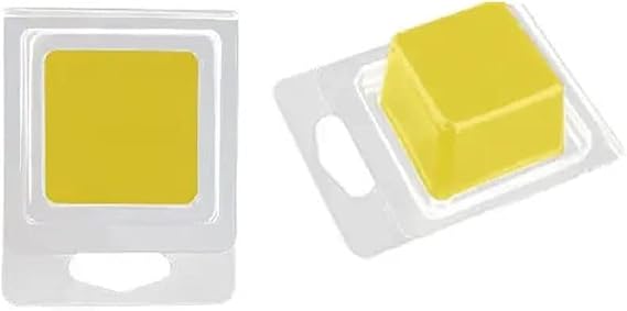 1 oz. PET Plastic Single Cube Clamshell (500 PCS Case) Perfect for Samples of Wax Melts or Small Soaps.