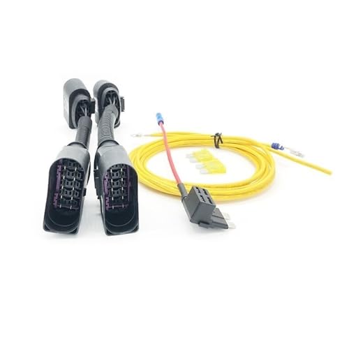 Adaptador de faros para VW T5 a T5.1 conector de arnés de conversión de cables 3