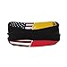 yruoout Torn Style American and Venezuela State Flags Headband for Men Women Sports Sweatband Headbands for Fitness Exercise Moisture Wicking Running Yoga Hairbands