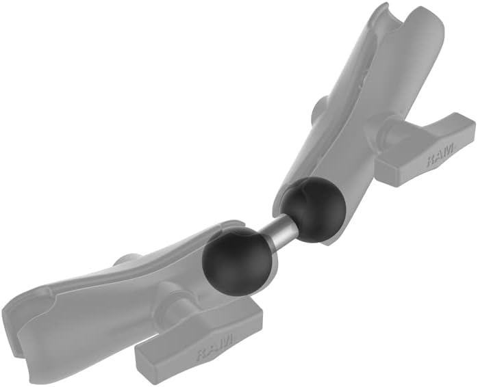 Miniatura 2 de RAM Mounts Adaptador de bola doble RAM-230U con bolas de tamaño C de 1.5"