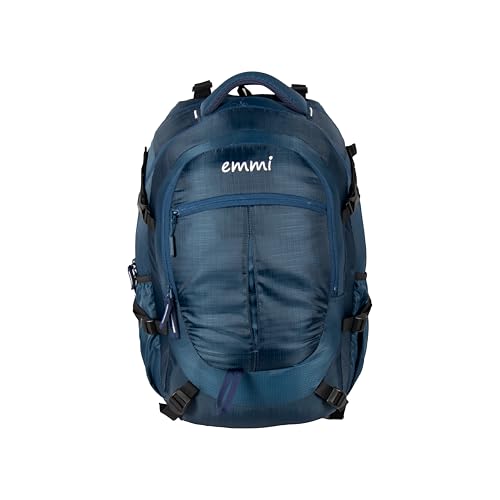 Image of Emmi Turf Backpack for Men and Women 48 L | Travel Bags for Camping and Hiking | Lightweight Outdoor Backpack With Water Bottle Holder |Stylish and Adjustable Travel Rucksacks | 18 Months Warranty