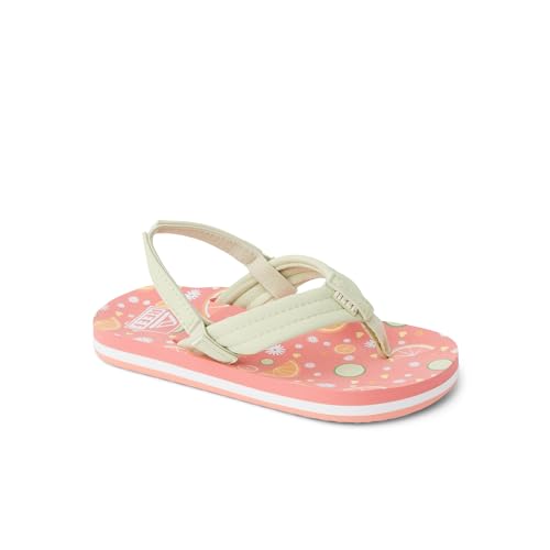 Image of REEF Girls Toddler /Little Kid Ahi Beach Flip Flop, Soft Cushion Footbed, Water Friendly