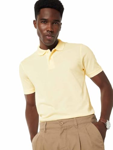 Image of Max Men's Polycotton Half Sleeves Regular Fit Solid Polo T-Shirt