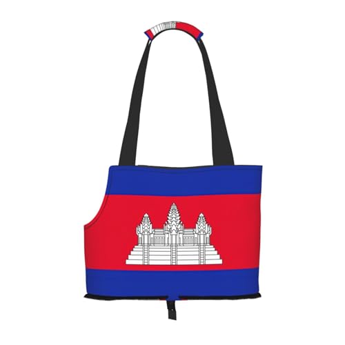 Sac de transport pour petits chiens imprimé Cambodge ultra résistant - 2