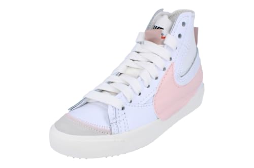 Nike Femmes Blazer Mid 77 Jumbo DQ1471 Sneakers Chaussures (UK 9 US 11.5 EU 44, White Atmosphere Pink Oxford 101)