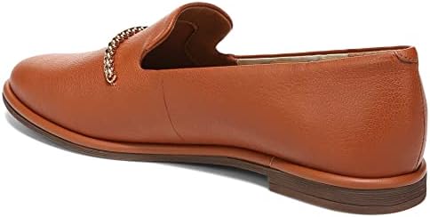 Franco Sarto Womens Hanah Loafer Cognac Brown Leather 5.5 M | Image 4
