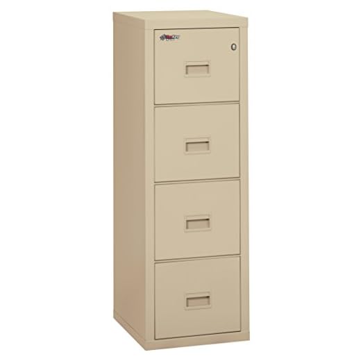 Fireking Turtle Fireproof File Cabinet, 52.75" H x 17.75" W x 22.13" D, Parchment