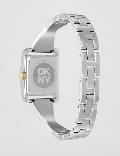 Image of DKNY City Bangle Analog Plain 2-Hands Japanese Movement Square Dial, Diameter 22 x 30 MM, 30 m Water Resistance Women's Wrist Watch - DK1L005M00