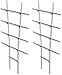 rkuja - Griglie per rampicanti in metallo, 2 pezzi, per piante rampicanti e piante rampicanti, 24 x 42 cm, accessori indispensabili da giardino, per piante da giardino e da interni, come Monstera