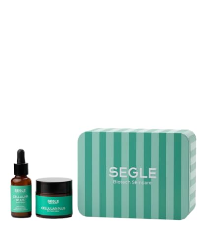 Segle | Pack tratamiento Antiedad nutrición con acción nutritiva y regeneradora | Incluye Serum dredensificante con celulas madre de argán + Crema regeneradora con ácido hialurónico y péptidos