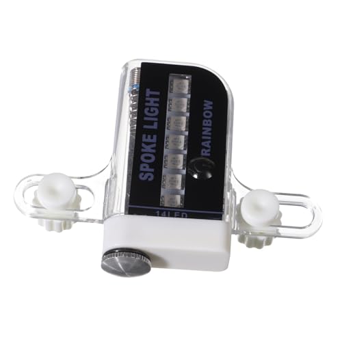 Abaodam Bike Spoke Decor Led Wire Lamp Rear Bicycle Light Bike Accessories Easy Install Weatherproof Night Riding