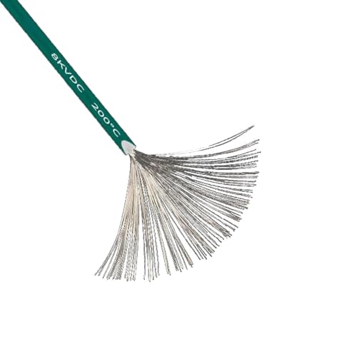 Fil électrique haute tension 18 AWG flexible pour câblage vert