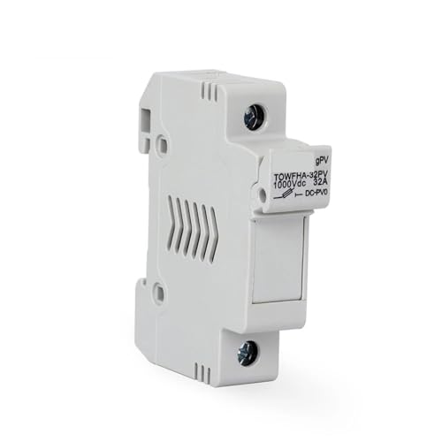 Porte-fusible CC 1000V contre les courts-circuits solaires avec cartouche 25A PV
