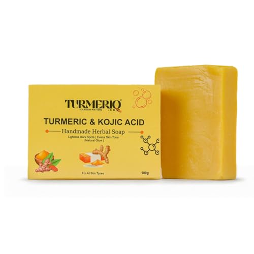Image of Turmeric & Kojic Acid Soap for Brightening | Pack of 1 | 100g