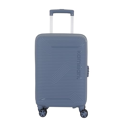 Image of Kamiliant Medium Nexus 3-Piece Luggage Set (Small + + Large) | PP Hard-Shell Trolley with 8 Spinner Wheels & 3-Digit Lock, Trolley Bag /Luggage /Suitcase for Travel for Men and Women-Blue