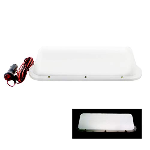 Lámpara LED cinta blanca para techo taxi 12V miniatura 1
