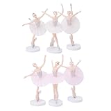 Décorations pour gâteaux – fabriquées en plastique écologique de haute qualité, indéformables et inaltérables – décorations d'anniversaire sur le thème des ballerines