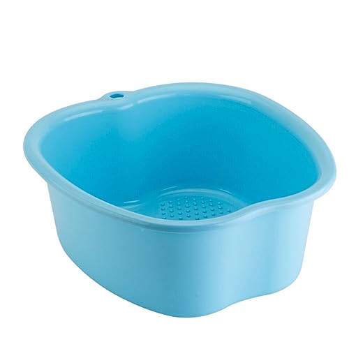 Bañera para pies de plástico resistente azul miniatura 1
