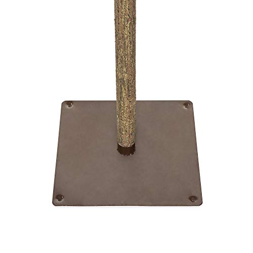 Best Choice Products 6Ft Pre-Lit Slim Pencil Christmas Tree, Snow Flocked Hinged Artificial Alpine Holiday Decoration W/ 250 Led Lights, 700 Tips, Metal Stand #TOP5